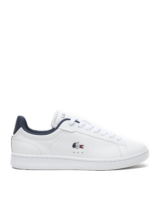 Lacoste Carnaby Pro Tri 123 Γυναικεία Sneakers Λευκά