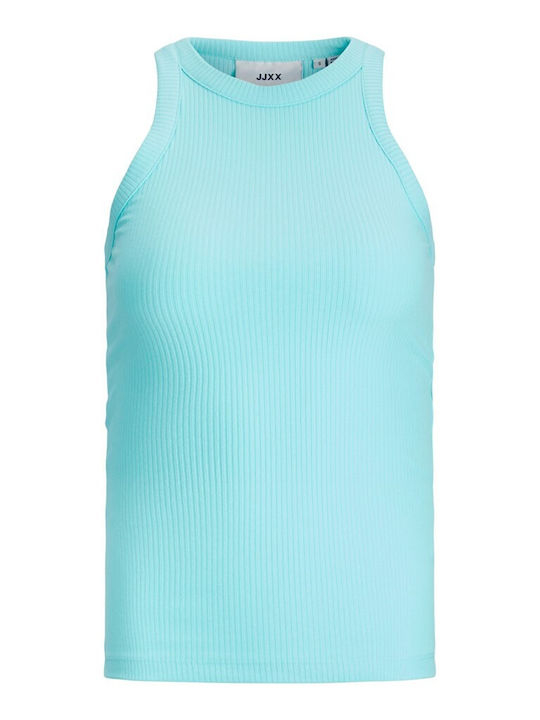 Jack & Jones Damen Sommer Bluse Ärmellos Aruba Blue