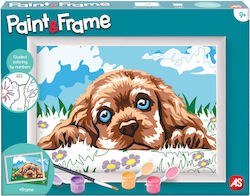 AS Malerei Paint & Frame Loving Puppy für Kinder 9++ Jahre