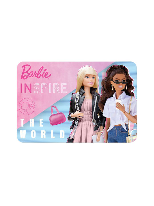 Plastic Placemat Barbie Multicolour 43x29cm