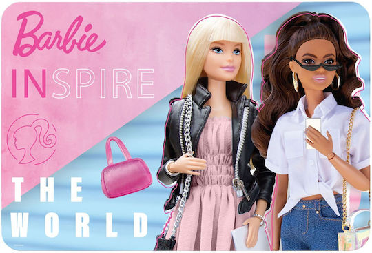 Must Team Barbie Platzdeckchen Kunststoff Mehrfarbig 43x29cm 1Stück