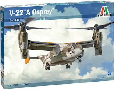 Italeri V-22 A Osprey Modeling Figure Airplane in Scale 1:72