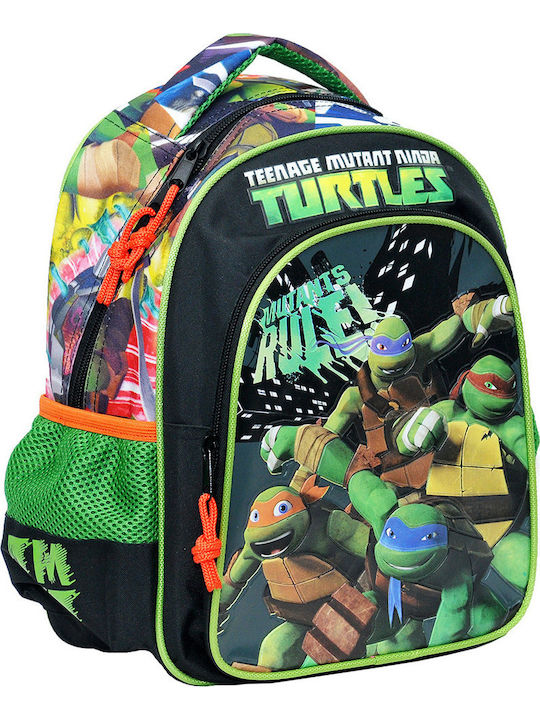 Gim Ninja Turtles Σχολική Τσάντα Πλάτης Νηπιαγωγείου Πολύχρωμη
