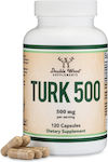 Double Wood Turkesteron 500mg Supplement for Workout & Testosterone Boost 120 caps