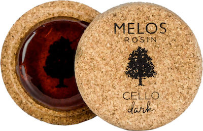 Melos Cello Rosin Dark Kolophonium in Braun Farbe Dunkelheit