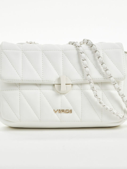 Verde Women's Bag Shoulder White