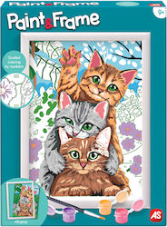 AS Malerei Paint & Frame Funny Kitties für Kinder 9++ Jahre