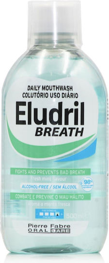 Pierre Fabre Eludril Breath Στοματικό Διάλυμα κατά της Κακοσμίας 500ml