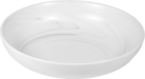 TBS Cloud Plate Soup made of Porcelain White with Diameter 21cm 4pcs