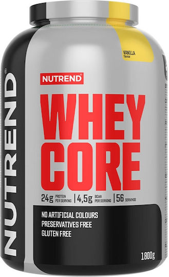 Nutrend Whey Core Protein Whey Gluten Free with Flavor Vanilla 1.8kg