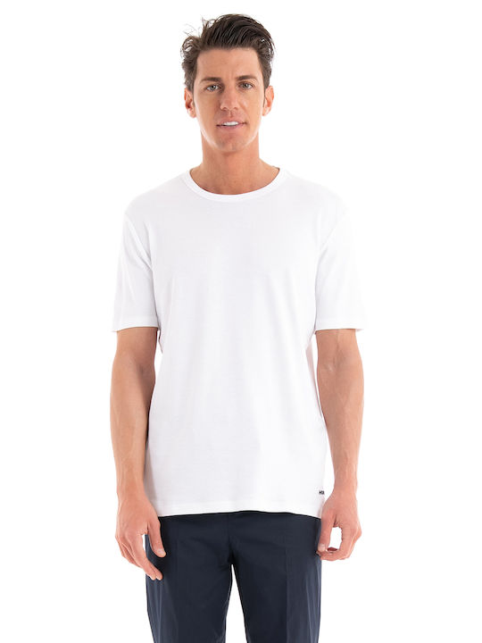 Hugo Boss Herren T-Shirt Kurzarm Weiß