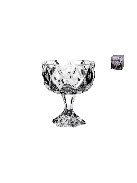 Homestyle Eisschüssel Rund Glas Transparent mit Durchmesser 11cm