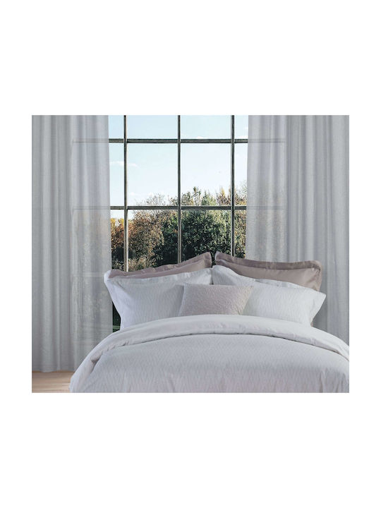 Nef-Nef Homeware Κουρτίνα με Τρουκς Lilla Ecru ...