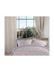 Nef-Nef Homeware Curtain with Pencil Pleat Elina Gray 140x270cm