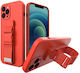 Hurtel Rope Air Bag Silicone Back Cover 1mm Red...