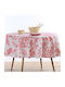 Nef-Nef Homeware Τραπεζομάντηλο Santika Coral 180x180εκ.
