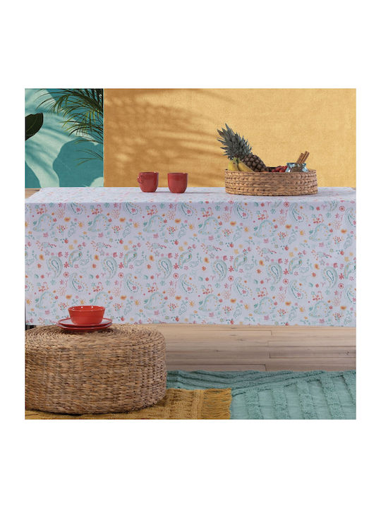 Nef-Nef Homeware Cotton Stain Resistant Tablecloth Multicolor 140x240cm