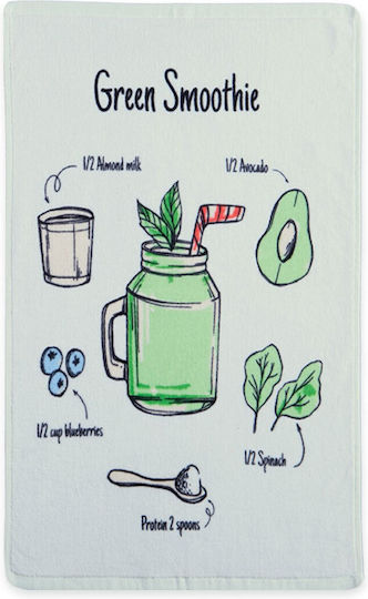 Nef-Nef Homeware Smoothie Tea Towel from 100% Cotton Aqua 40x60cm Nef-Nef Homeware Smoothie Tea Towel from 100% Cotton Aqua 40x60cm