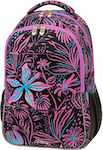 Polo Gem Σχολική Τσάντα Πλάτης Γυμνασίου - Λυκείου σε Μωβ χρώμα 25lt
