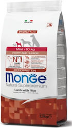 Monge Speciality Line Puppy Mini 2.5kg Monge Speciality Line Puppy Mini 2.5kg