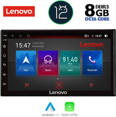 Lenovo Car-Audiosystem 2DIN (Bluetooth/USB/AUX/WiFi/GPS) mit Touchscreen 9.7"