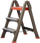 Bama 10900 Plastic Step Ladder with 3 Stairs