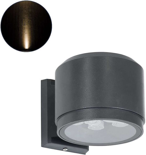 GloboStar Водоустойчиво Спот Вградено LED 24W 2700K