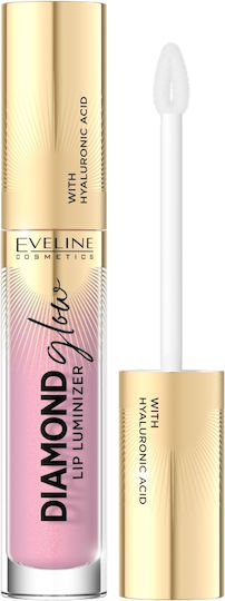 Eveline Diamond Glow Lip Gloss 02 Strawberry Mousse 4.5ml