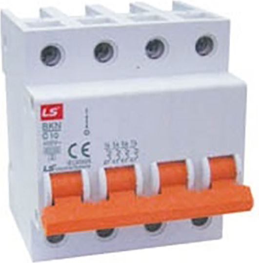 LS Siguranță automată 6A Tetrapolară AC 03.018.0045