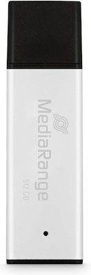 MediaRange MR1904 512ГБ USB 3.0 Стик Бял