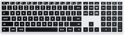 Satechi Slim X3 Fără fir Bluetooth Doar tastatura UK Argint