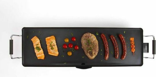 Livoo Teppanyaki Grilling Plate with Adjustable Thermostat 1800W 70x23cm.
