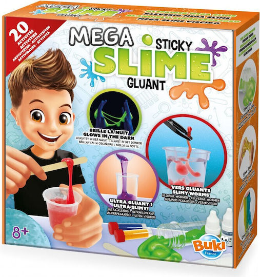 Buki Mega Sticky Slime Εργαστήριο για 8+ Ετών