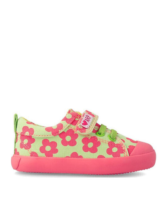 Kids Sneakers Anatomic with Scratch Green