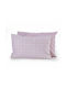 Nef-Nef Homeware Colton Μαξιλαροθήκη 52x72εκ. Rose