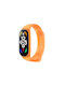 Armband Silikon mit Pin Neon Orange (Smart Band 7) BHR6493GL