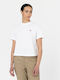 Dickies Oakport Γυναικείο T-shirt Λευκό