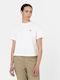 Dickies Oakport Feminin Tricou Alb