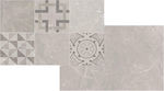 Ravenna Ayton Mix Gris Πλακάκι Δαπέδου Εσωτερικού Χώρου Κεραμικό Ματ 40x25cm Γκρι