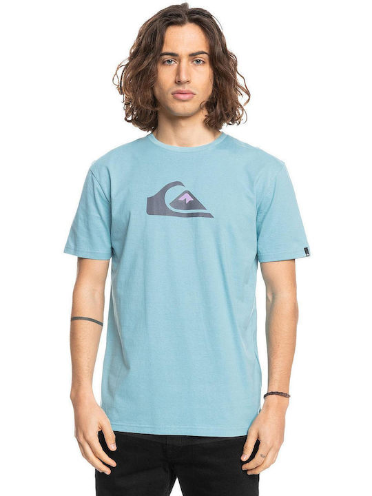 Quiksilver Comp Herren T-Shirt Kurzarm Hellblau