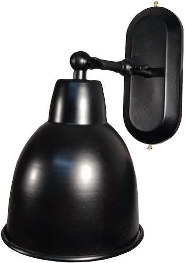 Epiplo-Fos Einzel Spot mit Fassung E27 in Schwarz Farbe