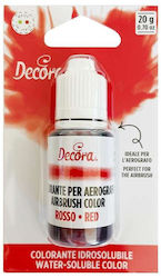 Decora Liquid Food Colouring Red 1τμχ 20gr