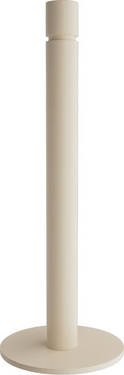 Pam & Co Suport pentru prosoape de hârtie Metalică Matt Ivory 12.5x12.5x33cm 1230-703