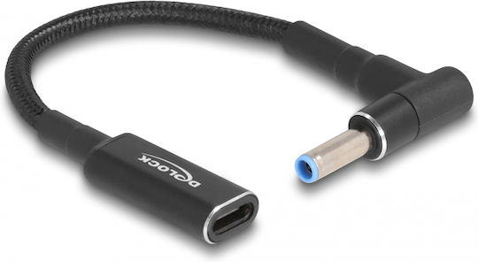 DeLock Kabel USB-C-Buchse HP 4,5x 3,0mm 0.15m (60031) 1Stück