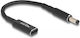 DeLock Καλώδιο USB-C female 5.5x2.1mm 0.15m 60039 1τμχ