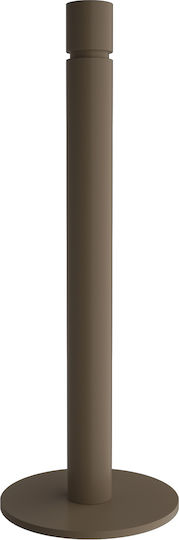 Pam & Co Suport pentru prosoape de hârtie Metalică Matt Light Bronze 12.5x12.5x33cm 1230-963