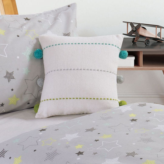 Nef-Nef Homeware Παιδικό Διακοσμητικό Μαξιλάρι 35x35εκ.