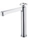 Excel Fuego Tall Sink Faucet Silver