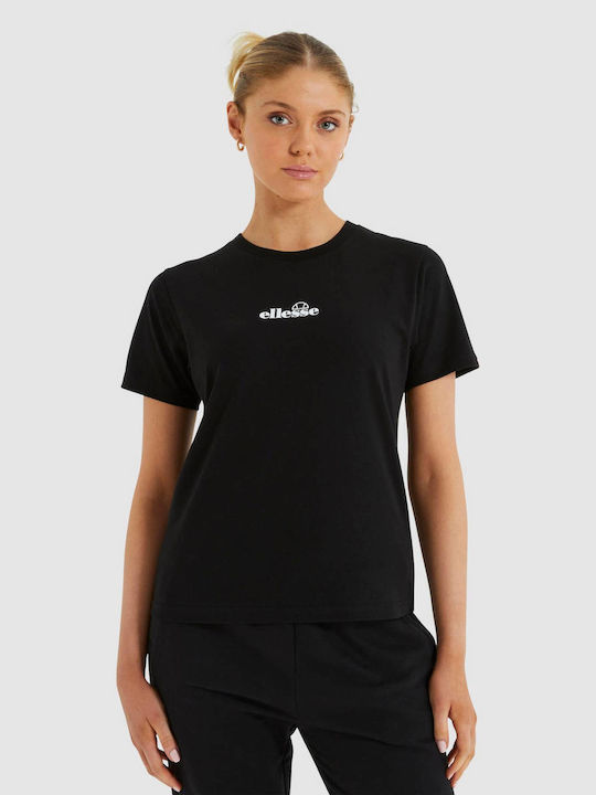 Ellesse Svetta SGP16453 Γυναικείο T-shirt Μαύρο με Στάμπα