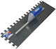 Inter Trowler Metallicός Serrated 500x140mm with Plastic Handle with Tooth 15x15mm 8RQ0461-15